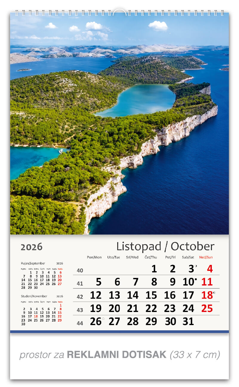 Okomiti kalendar “Jadransko more“ - Slika 11