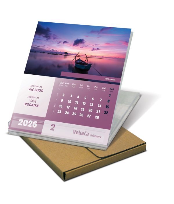 Stolni CD kalendar – 2026 – “Natura”