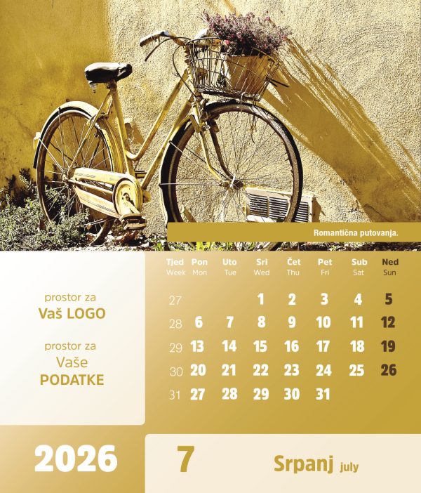 Stolni CD kalendar – 2026 – “Vremeplov” - Slika 8