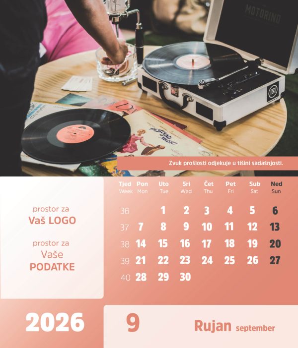 Stolni CD kalendar – 2026 – “Vremeplov” - Slika 10