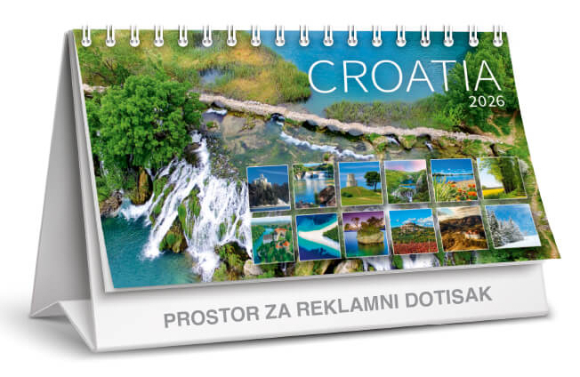 Stolan i kalendar u boji