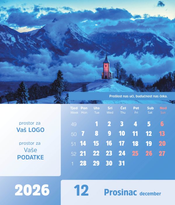 Stolni CD kalendar – 2026 – “Natura” - Slika 13