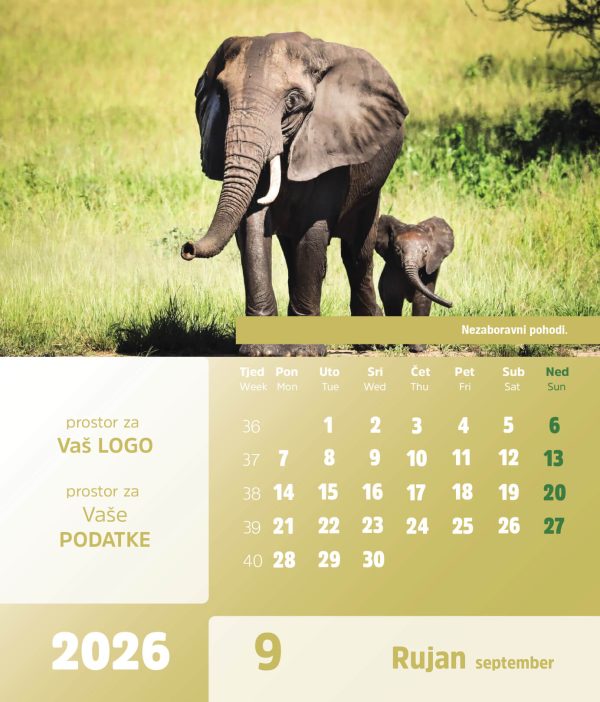 Stolni CD kalendar – 2026 – “Arka” - Slika 10