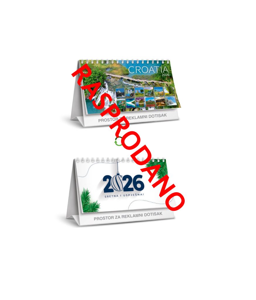 Stolni kolorni kalendar – čestitka