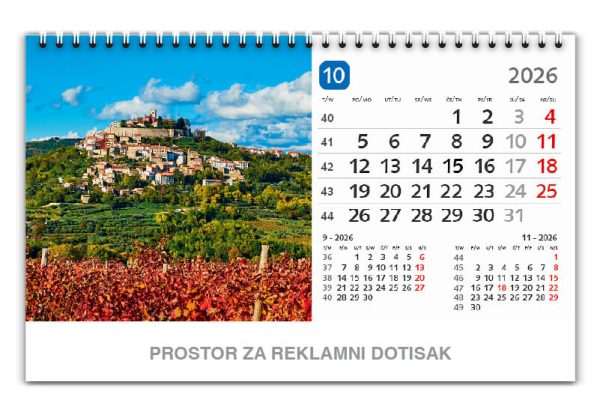 Stolni kolorni kalendar – čestitka - Slika 11