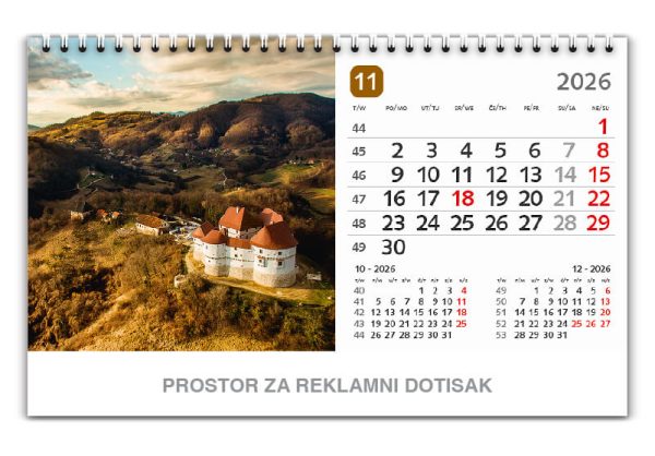 Stolni kolorni kalendar – čestitka - Slika 12