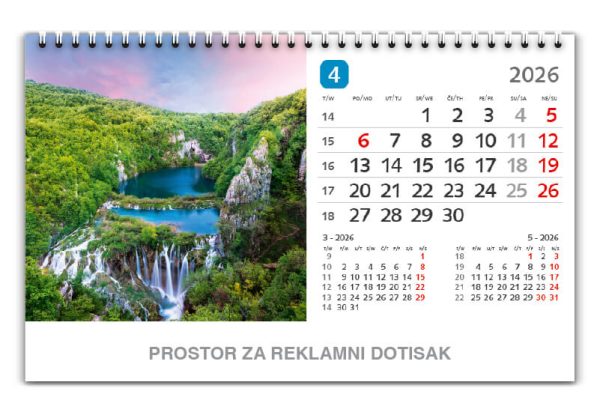 Stolni kolorni kalendar – čestitka - Slika 5