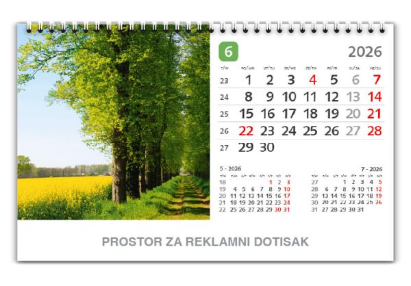 Stolni kolorni kalendar – čestitka - Slika 7