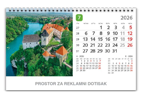 Stolni kolorni kalendar – čestitka - Slika 8