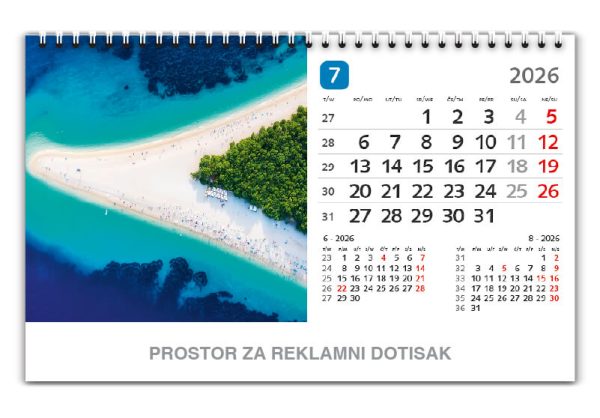 Stolni kolorni kalendar – čestitka - Slika 9