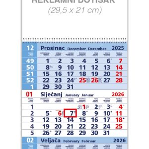 Trodjelni-plavi-poslovni-kalendar-spirala Trodjelni plavi poslovni kalendar spirala