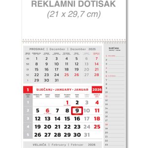Veliki kolor note poslovni kalendar Veliki kolor note poslovni kalendar
